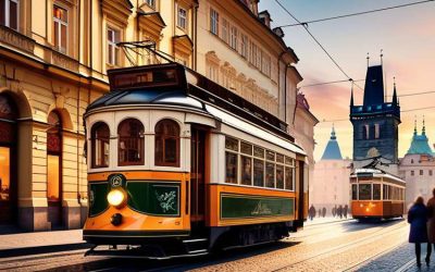 Tranvía Histórico de Praga Línea 42